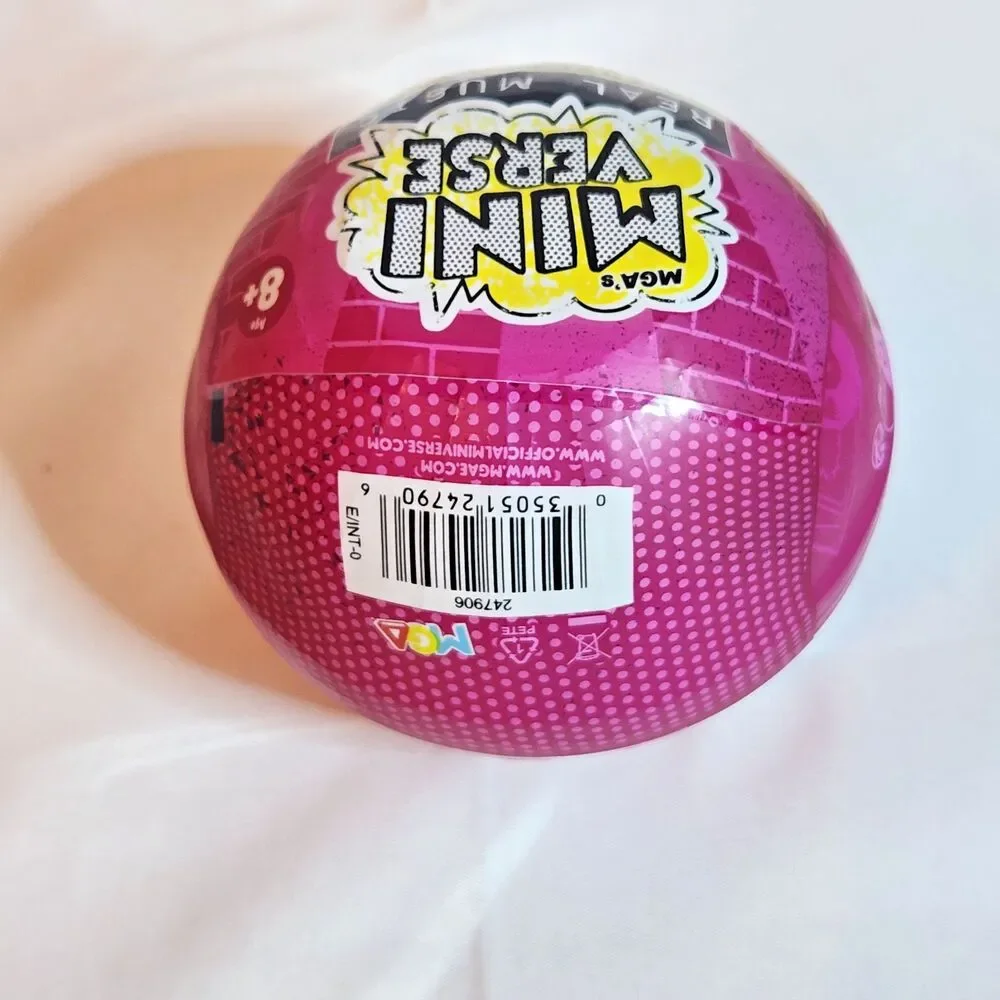 MGA Miniverse Real Music Vinyl Mystery Blind Pack 4 Playable Records Sealed